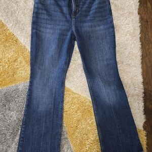 Old Navy Dark Blue Flare Jeans